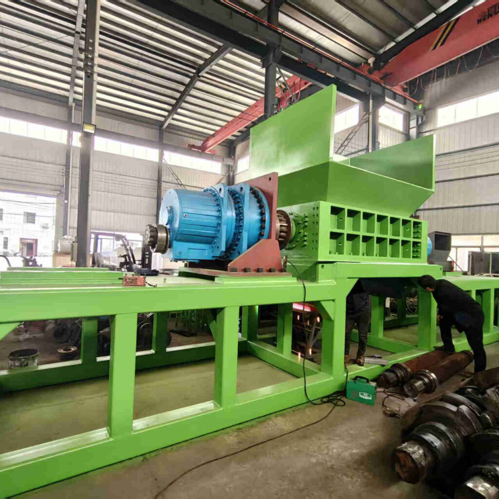 HUAXIN Ma'anshan China industrial scrap metal shredder factory with blade manufacturing and heat treatment
