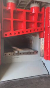 Scrap Metal Shear testing run in Huaxin factory