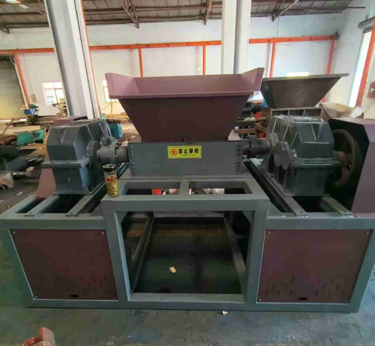 Dual shaft scrap metal shredder 800# from China factory for sale-3