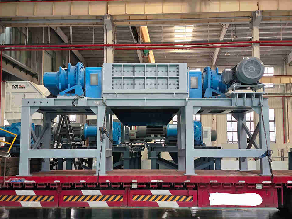 1800# Industrial ELV Scrap Metal Shredder