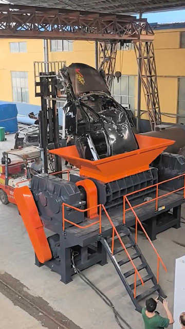 1800# Industrial Car Body Recycling Shredder Machine