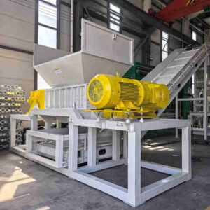 model 1200 industrial dual shaft metal shredder from China factory for sale