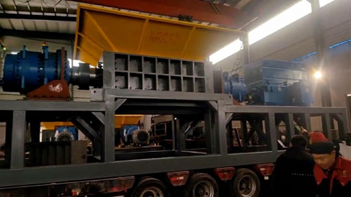 Model 2600 Heavy Duty Industrial Dual Shaft Scrap Metal Shredder Machine
