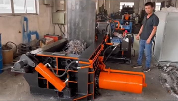 Y81-125 125 Ton Scrap Metal Baler from China manufacturer